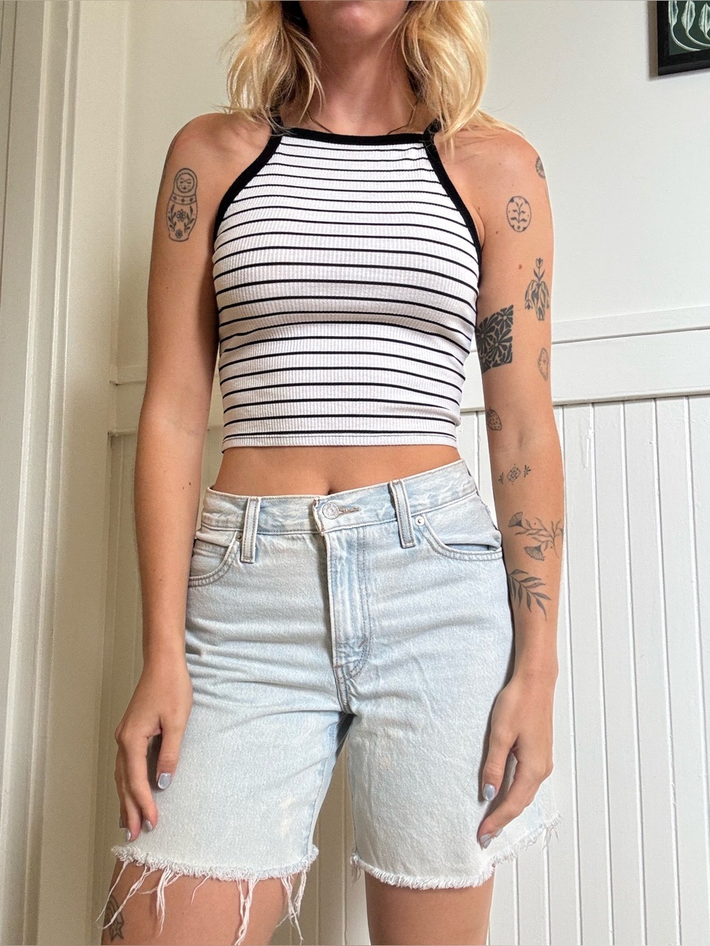 Striped tank